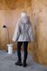 Women's Reversible Short Hooded Faux Fur Shearling Coat cappuccino, Cappuccino, Cappuccino, 44