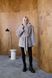 Women's Reversible Short Hooded Faux Fur Shearling Coat cappuccino, Cappuccino, Cappuccino, 44