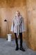 Women's Reversible Short Hooded Faux Fur Shearling Coat cappuccino, Cappuccino, Cappuccino, 44