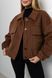 Women's bomber jacket, loose cut, demi-season macadamia, col. 855_макадамія, col. 855_макадамія, 40, Autumn/Spring