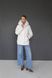Women&rsquo;s Oversized Quilted Winter Jacket with Hood and Eco Fur, 1221 (a), 46, 1221 (a)
