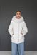 Women&rsquo;s Oversized Quilted Winter Jacket with Hood and Eco Fur, 1221 (a), 46, 1221 (a)