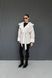 Eco coat/reversible parka white, White, White, 42, Winter