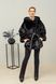Ecofur  park coat double-sided black, 178_Black, 178_Black, 42, Winter