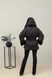 Ecofur  park coat double-sided black, 178_Black, 178_Black, 42, Winter