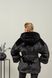 Ecofur  park coat double-sided black, 178_Black, 178_Black, 42, Winter