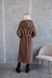 Women's Reversible Long Hooded Faux Fur Shearling Coat macadamia, Macadamia, Macadamia, 56, Winter