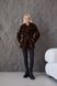Women's Reversible Short Faux Fur Suede Shearling Coat brown, Brown, Brown, 42, Winter