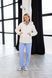 Women's oversized spring jacket with a hood milky, 1226, 1226, 42, Autumn/Spring