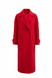 Женское длинное классическое пальто oversize с поясом N159V фото