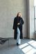 Long reversible faux fur eco-coat with belt, 178_Black, 178_Black, 56, Winter
